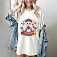 Espooky Vibes Maestra Halloween Spanish Mexican Teacher Women's Comfort Colors T-Shirt Ivory