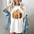Fall Book Pumpkin Halloween Teacher Librarian Thanksgiving Women's Comfort Colors T-Shirt Ivory Fall Book Pumpkin Halloween Teacher Librarian Thanksgiving Women's Comfort Colors T-Shirt Ivory
