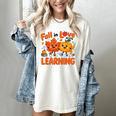 Fall In Love With Learning Thanksgiving Teacher Student Kids Women's Comfort Colors T-Shirt Ivory Fall In Love With Learning Thanksgiving Teacher Student Kids Women's Comfort Colors T-Shirt Ivory