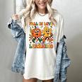 Fall In Love With Learning Thanksgiving Teacher Student Women's Comfort Colors T-Shirt Ivory Fall In Love With Learning Thanksgiving Teacher Student Women's Comfort Colors T-Shirt Ivory