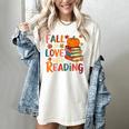 Fall In Love With Reading Autumn Thanksgiving Shirt Teacher Women's Comfort Colors T-Shirt Ivory Fall In Love With Reading Autumn Thanksgiving Shirt Teacher Women's Comfort Colors T-Shirt Ivory