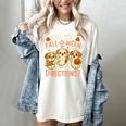 Are You Fall O Ween Directions Teacher Halloween Dog Ghost Women's Comfort Colors T-Shirt Ivory Are You Fall O Ween Directions Teacher Halloween Dog Ghost Women's Comfort Colors T-Shirt Ivory