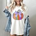 Fall Pumpkin Books Lover Halloween Teacher Teaching Staff Women's Comfort Colors T-Shirt Ivory Fall Pumpkin Books Lover Halloween Teacher Teaching Staff Women's Comfort Colors T-Shirt Ivory