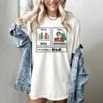 First Data Then Christmas I'm Earning A Break Sped Teacher Men Women Women's Comfort Colors T-Shirt Ivory