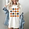 Folk Art Pumpkins Teacher Nurses Admin Witch Halloween Cute Women's Comfort Colors T-Shirt Ivory Folk Art Pumpkins Teacher Nurses Admin Witch Halloween Cute Women's Comfort Colors T-Shirt Ivory