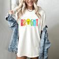 Your Future Is Bright Educator Teacher Student Women's Comfort Colors T-Shirt Ivory Your Future Is Bright Educator Teacher Student Women's Comfort Colors T-Shirt Ivory