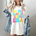 In My Glowing Teacher Era Groovy Colorful Bright Women's Comfort Colors T-Shirt Ivory In My Glowing Teacher Era Groovy Colorful Bright Women's Comfort Colors T-Shirt Ivory