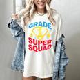 Grade 1 Super Squad Superhero Teacher Team Women's Comfort Colors T-Shirt Ivory Grade 1 Super Squad Superhero Teacher Team Women's Comfort Colors T-Shirt Ivory