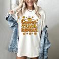 Groovy Coffee Teach Repeat Retro Teacher Women's Comfort Colors T-Shirt Ivory Groovy Coffee Teach Repeat Retro Teacher Women's Comfort Colors T-Shirt Ivory