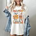 Groovy Pumpkin Spice Makes Teacher Nice Fall Thanksgiving Women's Comfort Colors T-Shirt Ivory Groovy Pumpkin Spice Makes Teacher Nice Fall Thanksgiving Women's Comfort Colors T-Shirt Ivory