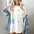 Growth Mindset Positive Motivational Classroom Teacher Learn Women's Comfort Colors T-Shirt Ivory Growth Mindset Positive Motivational Classroom Teacher Learn Women's Comfort Colors T-Shirt Ivory