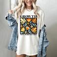Growth Not Perfection Abstract Florals SPED Teacher Women's Comfort Colors T-Shirt Ivory Growth Not Perfection Abstract Florals SPED Teacher Women's Comfort Colors T-Shirt Ivory