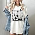 Halloween Music Note Clefs Spooky Ghost For Music Teacher Women's Comfort Colors T-Shirt Ivory Halloween Music Note Clefs Spooky Ghost For Music Teacher Women's Comfort Colors T-Shirt Ivory