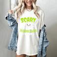 Halloween This Is My Scary Preschool Teacher Custome For Men Women Kids Women's Comfort Colors T-Shirt Ivory Halloween This Is My Scary Preschool Teacher Custome For Men Women Kids Women's Comfort Colors T-Shirt Ivory
