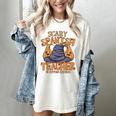Halloween Scary Spanish Teacher No Costume Required For Men Women Women's Comfort Colors T-Shirt Ivory