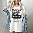 Halloween Science Teacher Prisoner Costume Women's Comfort Colors T-Shirt Ivory