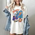 Halloween Skeleton Geography Teacher Pumpkin Bats Classroom Women's Comfort Colors T-Shirt Ivory Halloween Skeleton Geography Teacher Pumpkin Bats Classroom Women's Comfort Colors T-Shirt Ivory