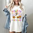 Halloween Teacher You Can't Scare Me I Teach First Grade Women's Comfort Colors T-Shirt Ivory