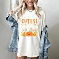 Halloween Teacher I Teach The Cutest Pumpkins In The Patch Women's Comfort Colors T-Shirt Ivory Halloween Teacher I Teach The Cutest Pumpkins In The Patch Women's Comfort Colors T-Shirt Ivory