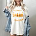 Halloween Teacher I Teach The Most Spooktacular Students Men Women Women's Comfort Colors T-Shirt Ivory