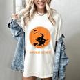 Halloween Teacher Witch Lets Eat Kids Punctuation Women's Comfort Colors T-Shirt Ivory
