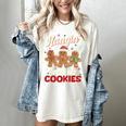 Hangin With My Cookies Gingerbread Man Xmas Teacher Women's Comfort Colors T-Shirt Ivory Hangin With My Cookies Gingerbread Man Xmas Teacher Women's Comfort Colors T-Shirt Ivory