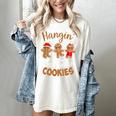 Hangin My Kindergarten Cookie Gingerbread Christmas Teacher For Men Women Kids Women's Comfort Colors T-Shirt Ivory Hangin My Kindergarten Cookie Gingerbread Christmas Teacher For Men Women Kids Women's Comfort Colors T-Shirt Ivory
