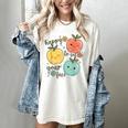 Happy To See Your Face Teacher Apple Women's Comfort Colors T-Shirt Ivory Happy To See Your Face Teacher Apple Women's Comfort Colors T-Shirt Ivory