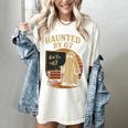 Haunted By 67 Ghost Math Joke Student Halloween Nerd Teacher Women's Comfort Colors T-Shirt Ivory