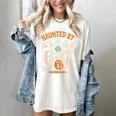 Haunted By 6x7 Math Teacher Halloween Pun Women's Comfort Colors T-Shirt Ivory Haunted By 6x7 Math Teacher Halloween Pun Women's Comfort Colors T-Shirt Ivory