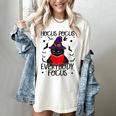 Hocus Pocus Everybody Focus Halloween Teacher For Men Women Women's Comfort Colors T-Shirt Ivory Hocus Pocus Everybody Focus Halloween Teacher For Men Women Women's Comfort Colors T-Shirt Ivory