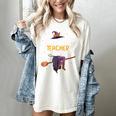 Im The Teacher Witch Halloween Matching Group Costume Women's Comfort Colors T-Shirt Ivory Im The Teacher Witch Halloween Matching Group Costume Women's Comfort Colors T-Shirt Ivory