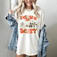 Inclusion Isn't Scary SLP Sped Teacher Halloween Women's Comfort Colors T-Shirt Ivory