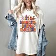 It's A Bootiful Day For Learning Cute Teacher Halloween Women's Comfort Colors T-Shirt Ivory It's A Bootiful Day For Learning Cute Teacher Halloween Women's Comfort Colors T-Shirt Ivory