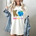 K Is For Kindergarten Teacher Tie Dye Back To School Kinder For Men Women Girls Kids Women's Comfort Colors T-Shirt Ivory