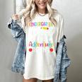 Kindergarten Where The Adventure Begins Shirt Children's Teacher Women's Comfort Colors T-Shirt Ivory Kindergarten Where The Adventure Begins Shirt Children's Teacher Women's Comfort Colors T-Shirt Ivory