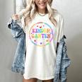 Kindergarten Crew Funy Back To School Teachers Kids Students Women's Comfort Colors T-Shirt Ivory