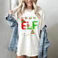 Kindergarten ELF Squad Christmas ELF Student Teacher Men Women Kids Women's Comfort Colors T-Shirt Ivory