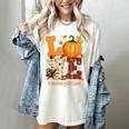 Love Kindergarten Teacher Turkey Thanksgiving Autumn Fall Women's Comfort Colors T-Shirt Ivory Love Kindergarten Teacher Turkey Thanksgiving Autumn Fall Women's Comfort Colors T-Shirt Ivory