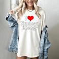 I Love Nuclear Energy School Teacher Women's Comfort Colors T-Shirt Ivory I Love Nuclear Energy School Teacher Women's Comfort Colors T-Shirt Ivory