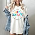 Matching Life Skills Squad Teacher Special Ed SPED Team Crew Women's Comfort Colors T-Shirt Ivory Matching Life Skills Squad Teacher Special Ed SPED Team Crew Women's Comfort Colors T-Shirt Ivory