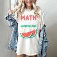 Math Only Place Where People Buy 66 Watermelons Teacher Joke Women's Comfort Colors T-Shirt Ivory