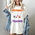 Nothing Scares Me I'm A Pre-K Teacher Halloween Ghosts Women's Comfort Colors T-Shirt Ivory