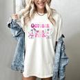 In October We Wear Pink Ballet Ghost Teacher Breast Cancer Women's Comfort Colors T-Shirt Ivory In October We Wear Pink Ballet Ghost Teacher Breast Cancer Women's Comfort Colors T-Shirt Ivory