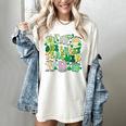 One Lucky Teacher St Patrick's Day Irish Teacher Lucky Era Women's Comfort Colors T-Shirt Ivory