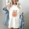 Owl You Need Is A Good Book Teacher Librarian Reading Women's Comfort Colors T-Shirt Ivory Owl You Need Is A Good Book Teacher Librarian Reading Women's Comfort Colors T-Shirt Ivory