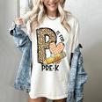 P Is For Pre K Teacher Leopard First Day Of School For Men Women Girls Kids Women's Comfort Colors T-Shirt Ivory P Is For Pre K Teacher Leopard First Day Of School For Men Women Girls Kids Women's Comfort Colors T-Shirt Ivory