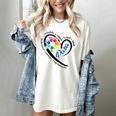 Para Heart Teacher Paraprofessional Paraeducator Men Women Women's Comfort Colors T-Shirt Ivory