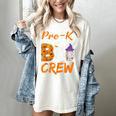 Pre K Boo Crew Teacher Student Halloween Pre Kindergarten Women's Comfort Colors T-Shirt Ivory