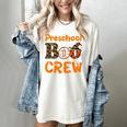 Preschool Boo Crew Halloween Teachers Students Costume Women's Comfort Colors T-Shirt Ivory